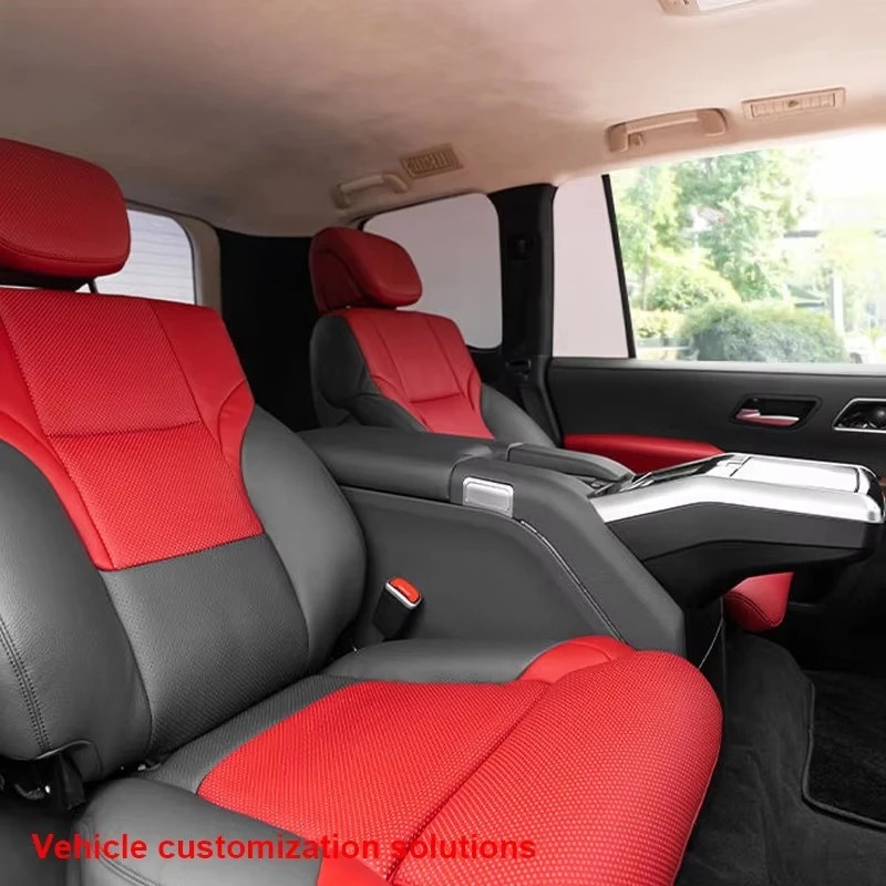 Professional LC200 LC300 Aluminum Luxury Interior Conversion Set OEM Style Dashboard Door Cards Center Console Land Cruiser 200